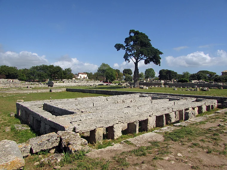 Paestum Fortuna Schwimmbecken