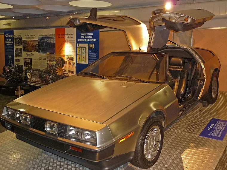 Nordirland Ulster Folk and Transport Museum DeLorean