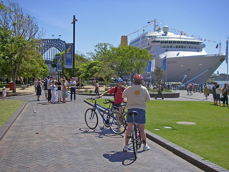 Sydney hafen Fahrradtour