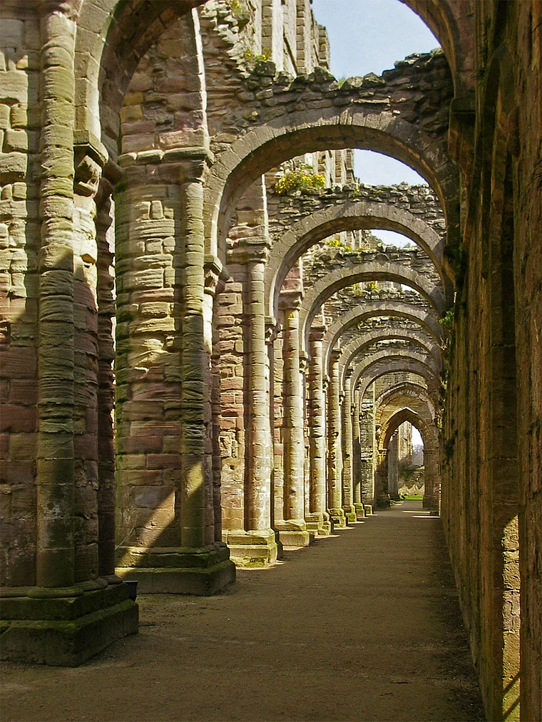 Yorkshire Fountains Abbey innen