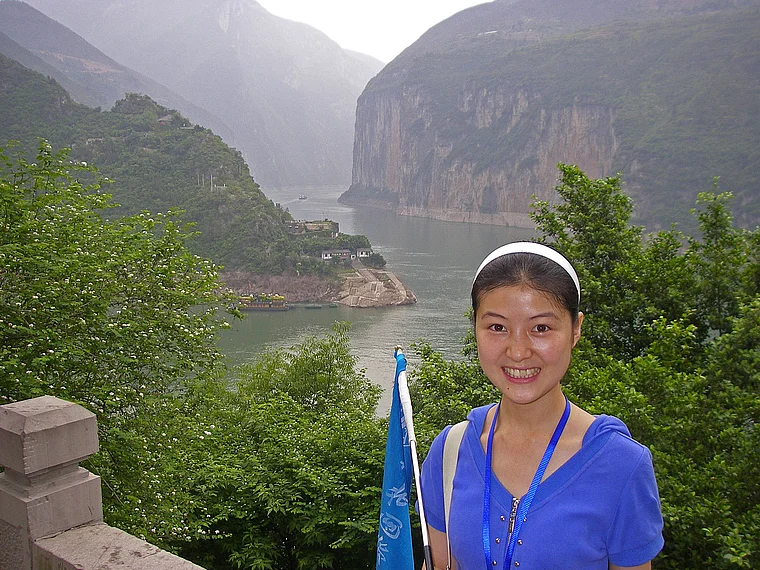 Jangtsekiang Baidi Cheng Qutang Schlucht Coco