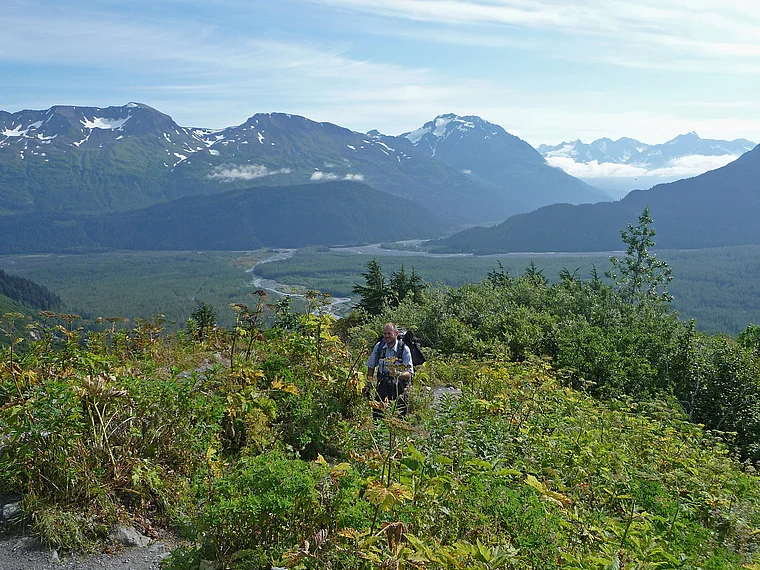 Alaska Seward Landschaft am Exit Glacier