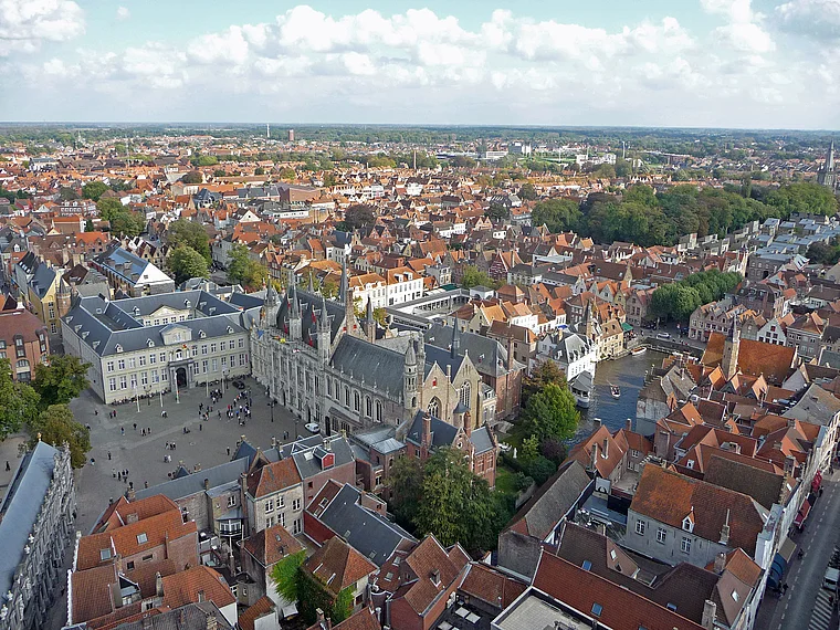 Brügge Belfried Ausblick