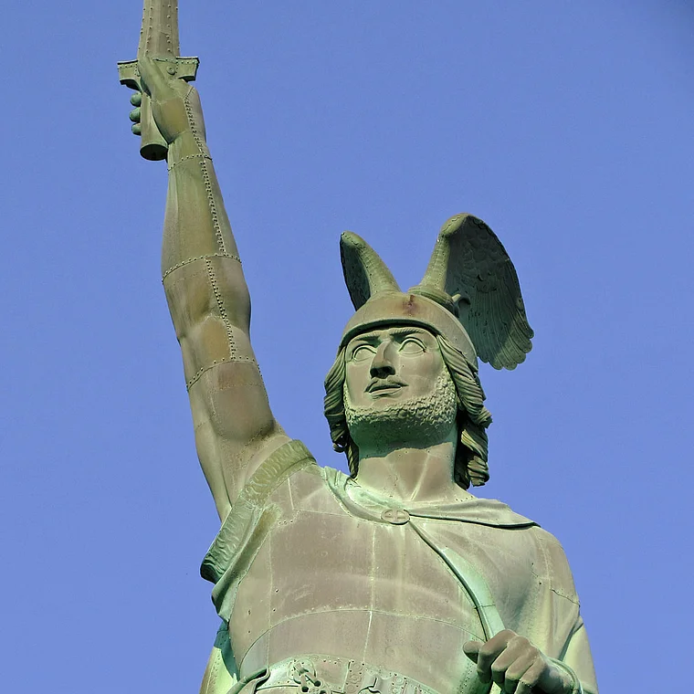 Hermannsdenkmal Kopf groß