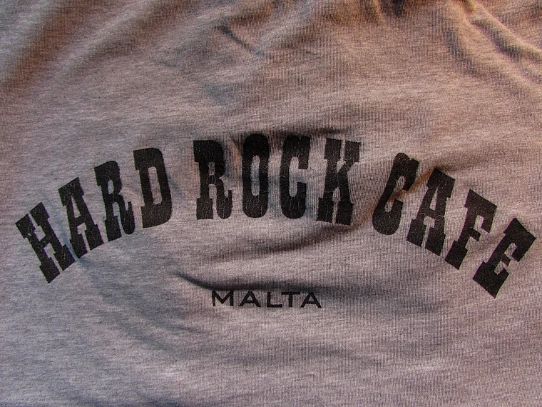 Hard Rock Cafe T Shirt Malta