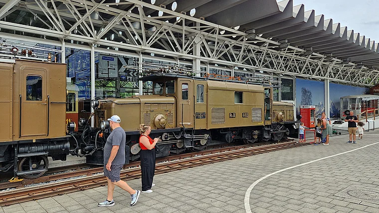 Luzern Verkehrshaus Schienenverkehr