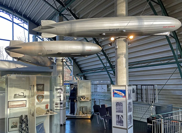 Neu-Isenburg Zeppelinheim Zeppelinmuseum innen