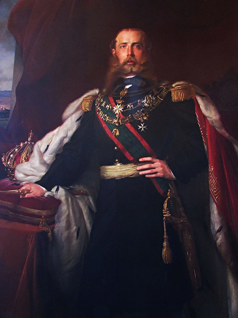 Triest Miramare Gemälde Kaiser Maximilian