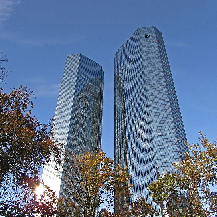 Frankfurt Deutsche Bank nah