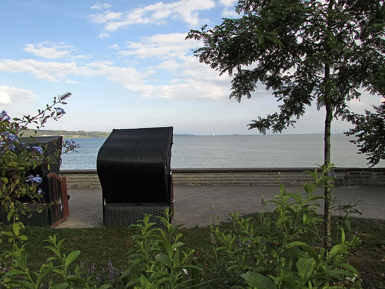Insel Mainau Strandkörbe