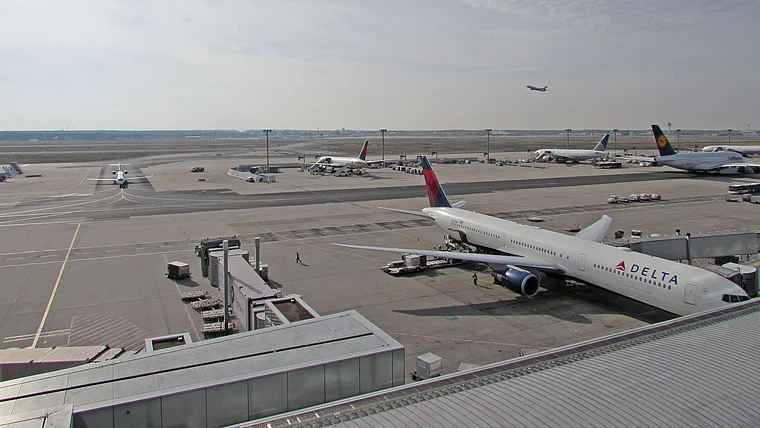 Frankfurt Flughafen Aussichtsdeck