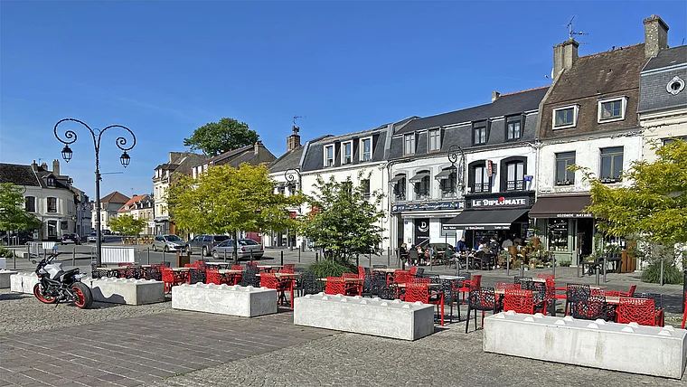 Montreuil-sur-Mer Place General de Gaulle