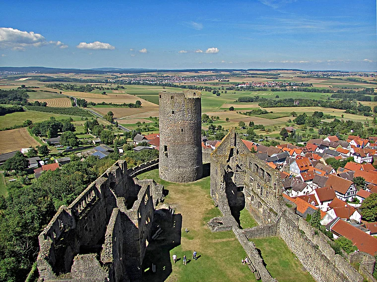 Münzenberg Ostturm Panorama