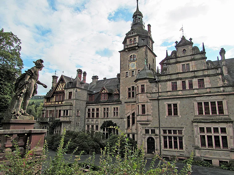 Schlüchtern Schloss Ramholz Nordostseite