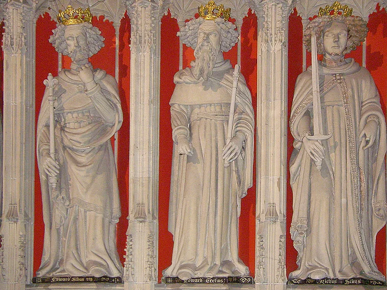 York Münster Statuen Könige