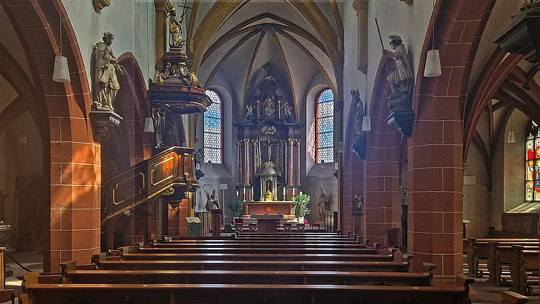 Eltville Erbach Markuskirche innen