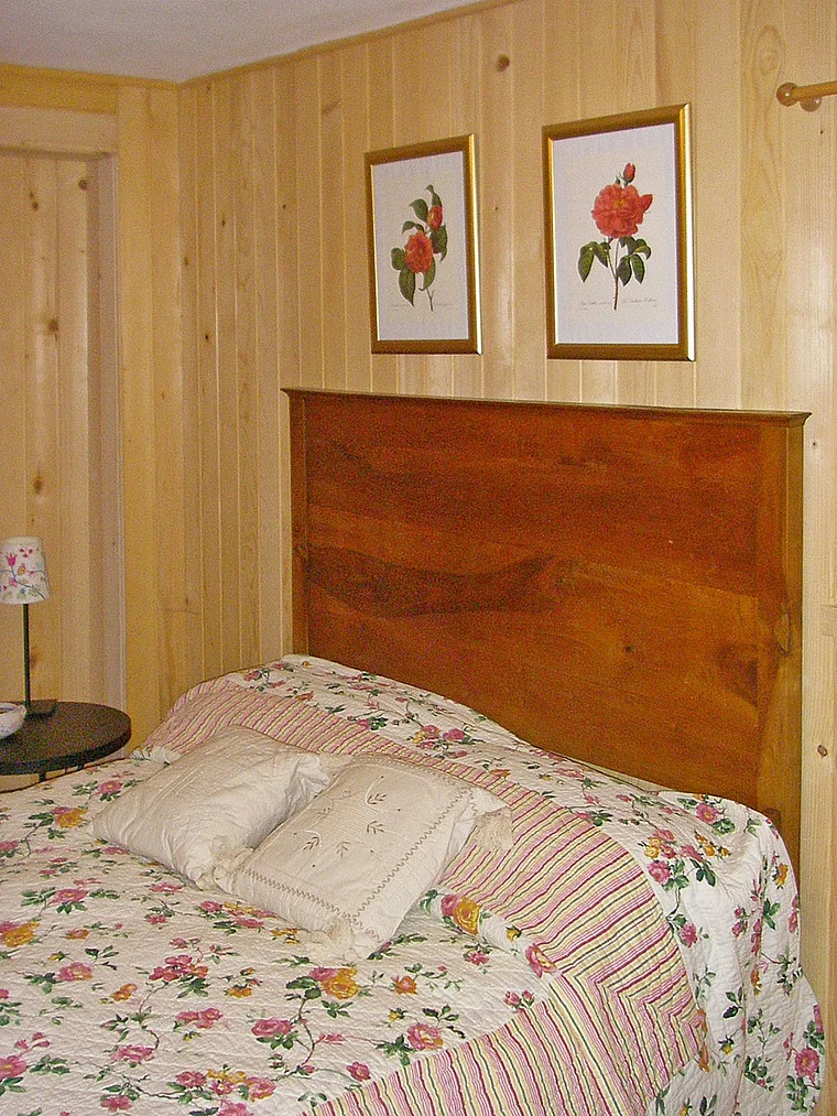 Friaul Ovaro Ferienwohnung Bett