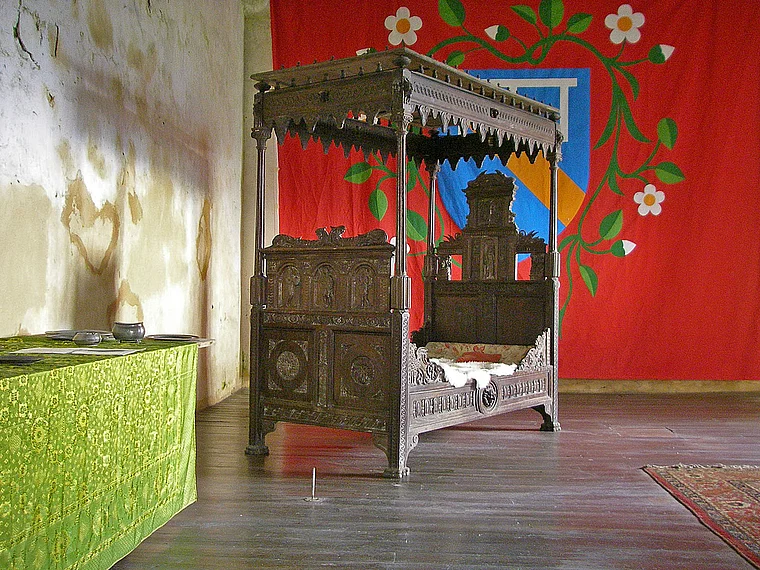 Yorkshire Bolton Castle Himmelbett