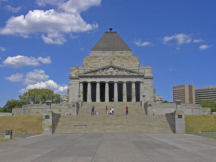 Melbourne Shrine of Remembrance außen