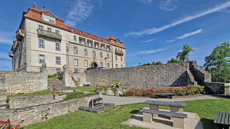 Hofbieber Schloss Bieberstein nah