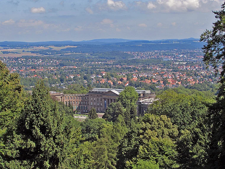 Kassel Löwenburg Aussicht