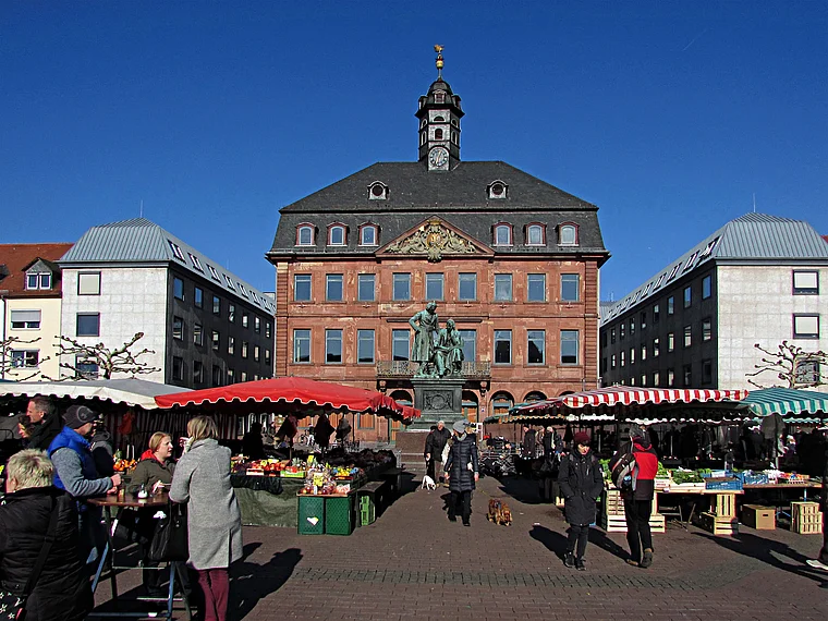 Hanau Markt Rathaus