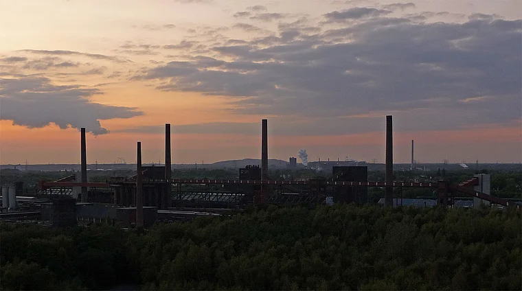 Essen Zollverein Kokerei Abendlicht