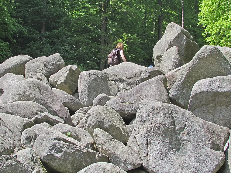 Lautertal (Odenwald) Felsenmeer nah
