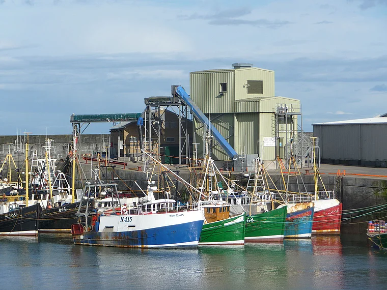 Nordirland Ardglass Hafen