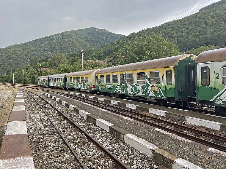 Bulgarien Schmalspurbahn Varvara