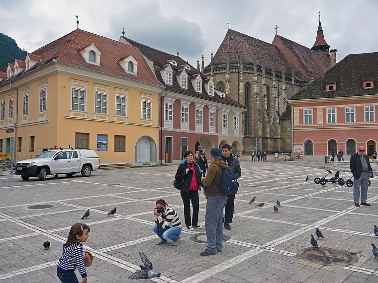 Rumänien Brasov Altstadt