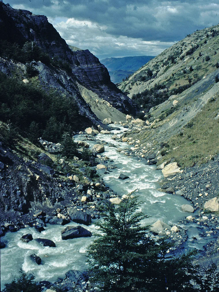 Chile Torres del Paine Bachbett