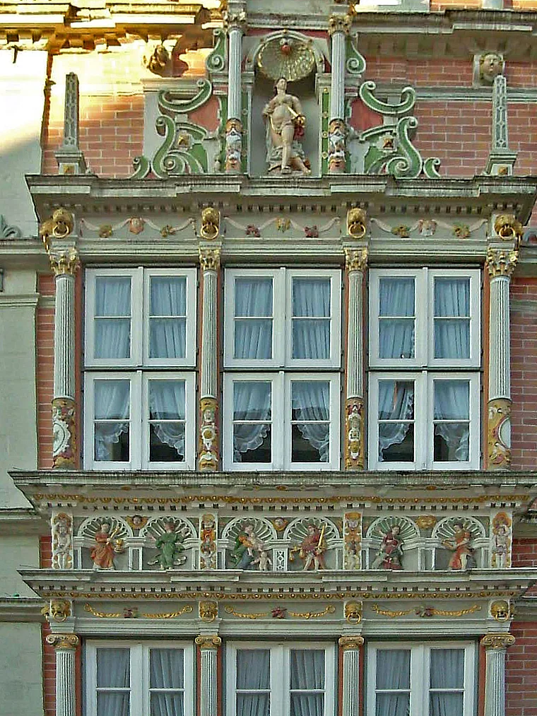 Hameln Leisthaus Fassade Detail