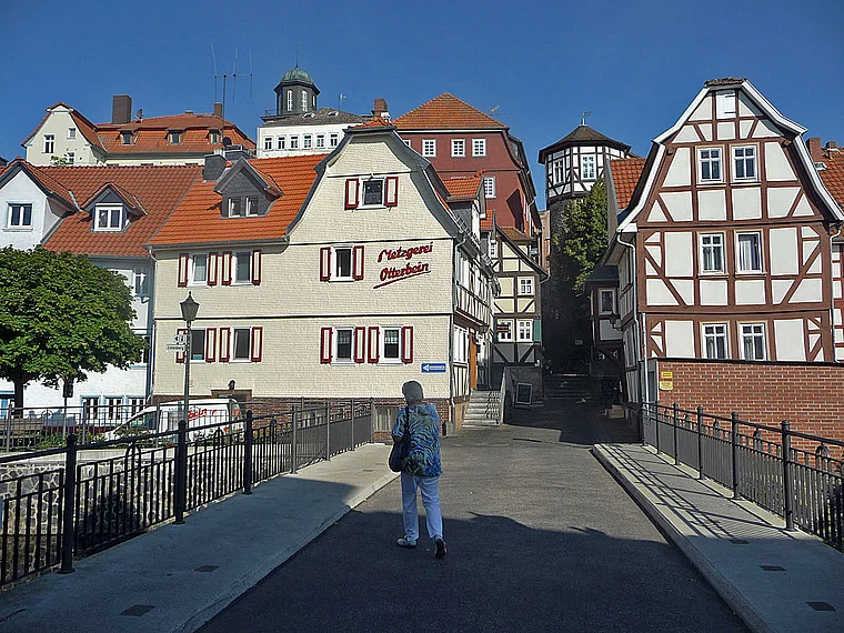 Lauterbach Blick auf Altstadt