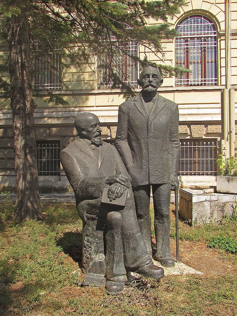 Bulgarien Varna Denkmal Karel Skorpil