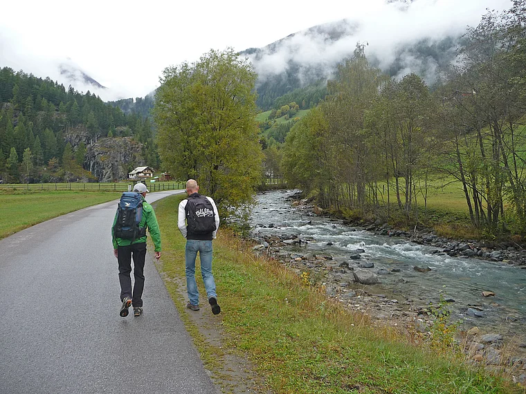 Heiligenblut Möll Wanderer