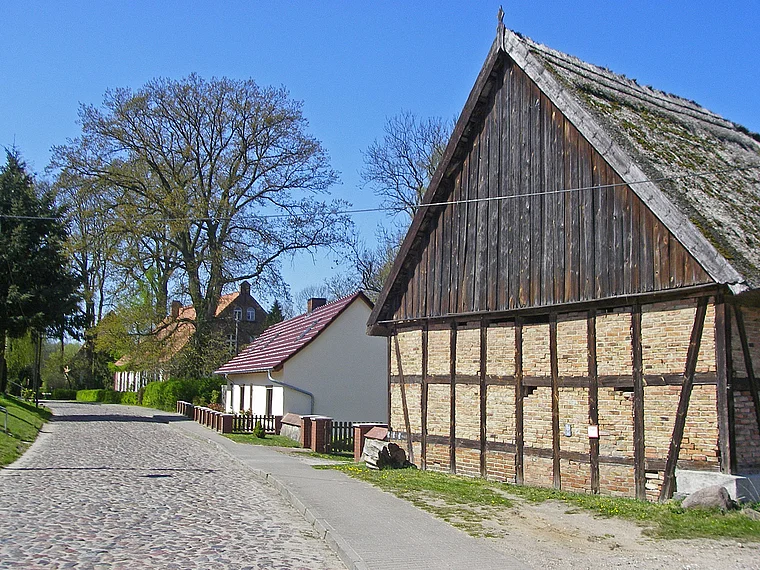 Usedom Morgenitz Dorfstraße