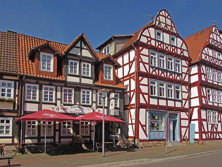 Bad Hersfeld Marktplatz Fachwerk
