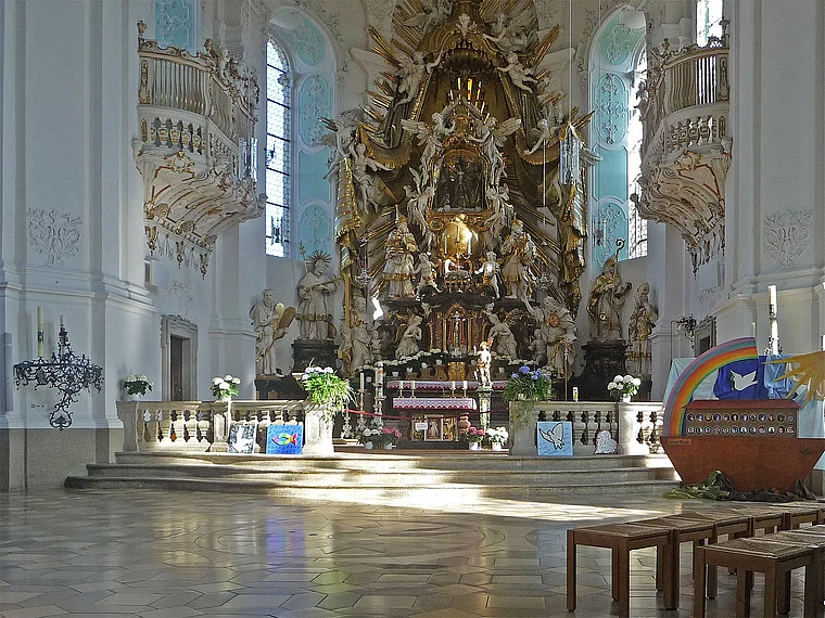 Fränkische Schweiz Gößweinstein Basilika Altar