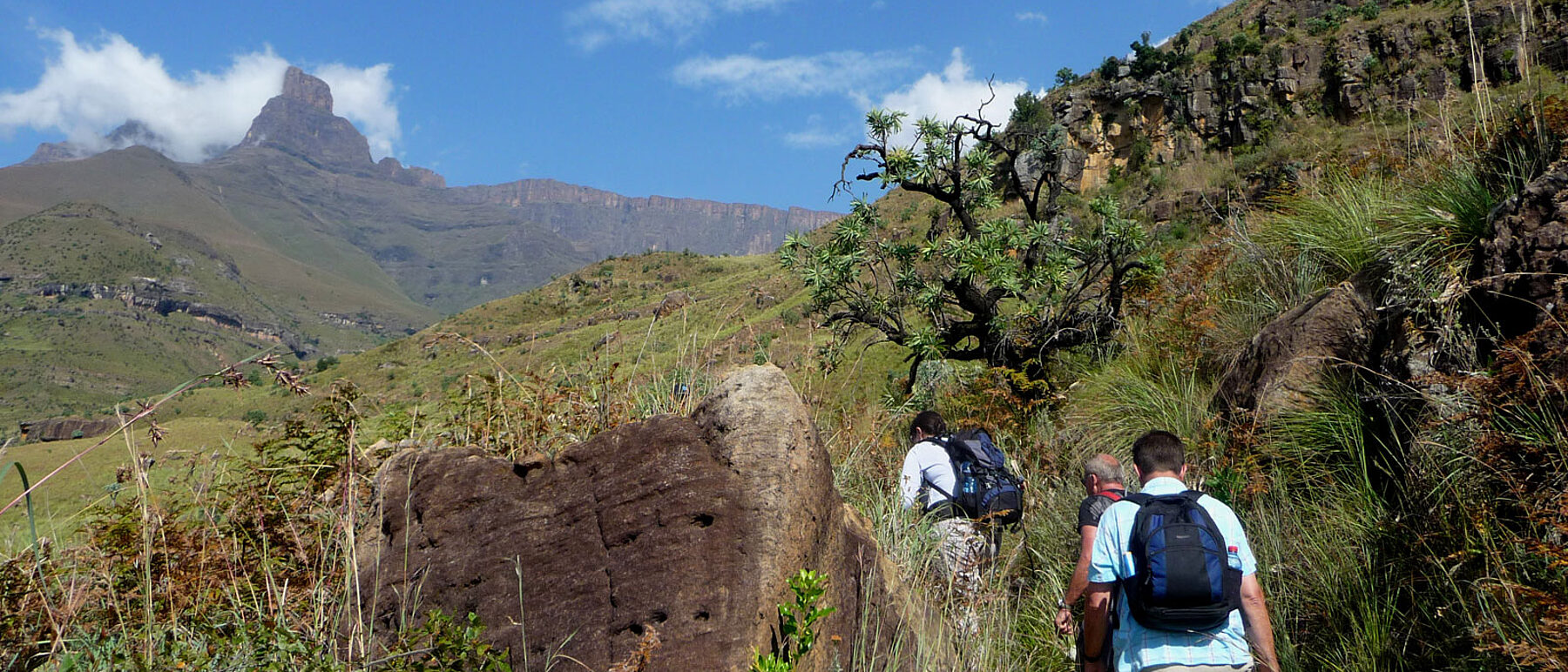 Drakensberge Südafrika Wanderung