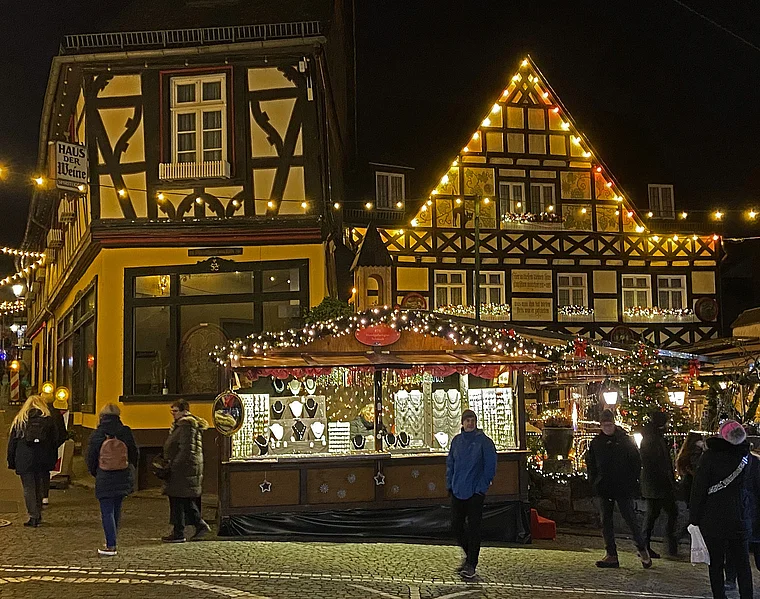 Rüdesheim Marktstraße Advent