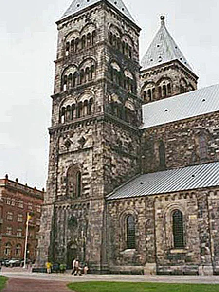 Südschweden Lund Dom außen