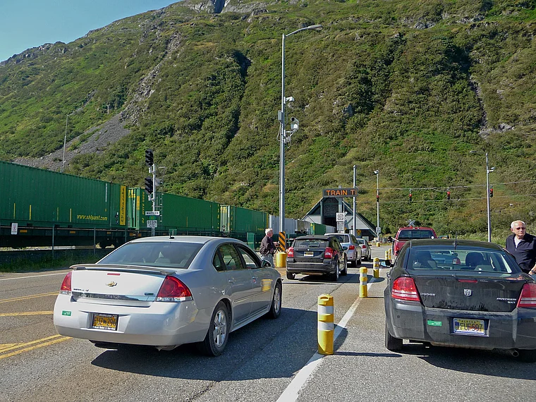 Alaska Anderson Memorial Tunnel außen