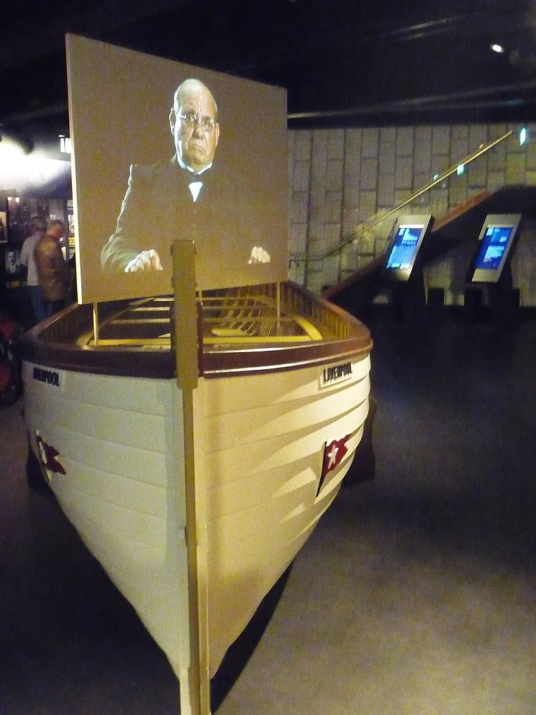 Belfast Titanic Museum Rettungsboot