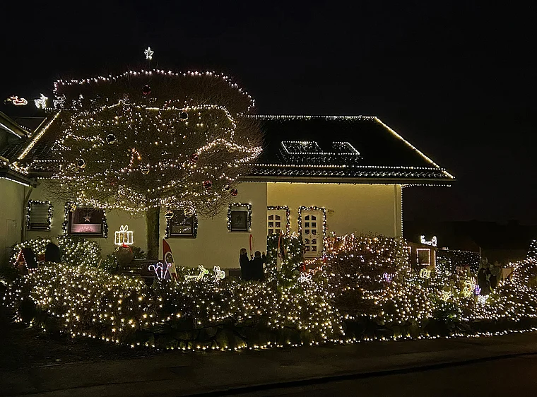 Frankenberg Eder Weihnachtshaus