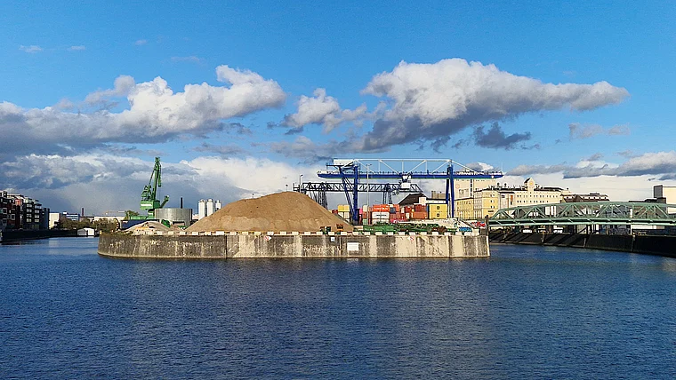Frankfurt Osthafen Totale