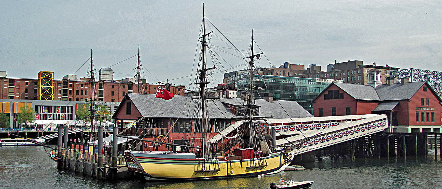 Boston Massachusetts Tea Party Ships