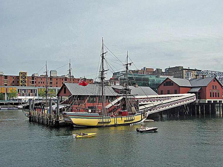 Boston Massachusetts Tea Party Ships