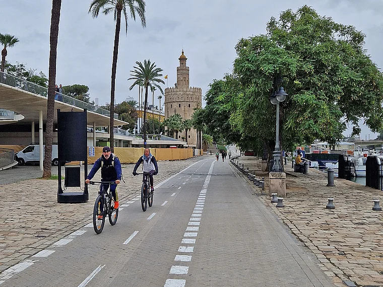 Sevilla Fahrradweg
