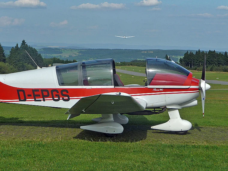 Gersfeld Wasserkuppe Segelfllugzeug